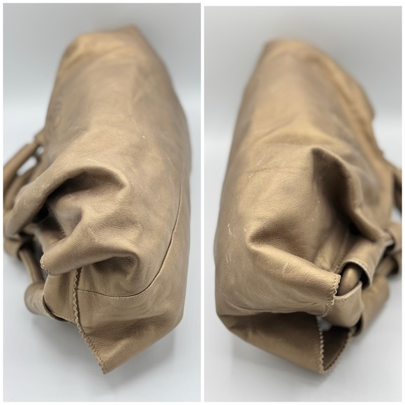 Loewe Napa Aire Cream Anagram Leather Handbag - Picture 7 of 16